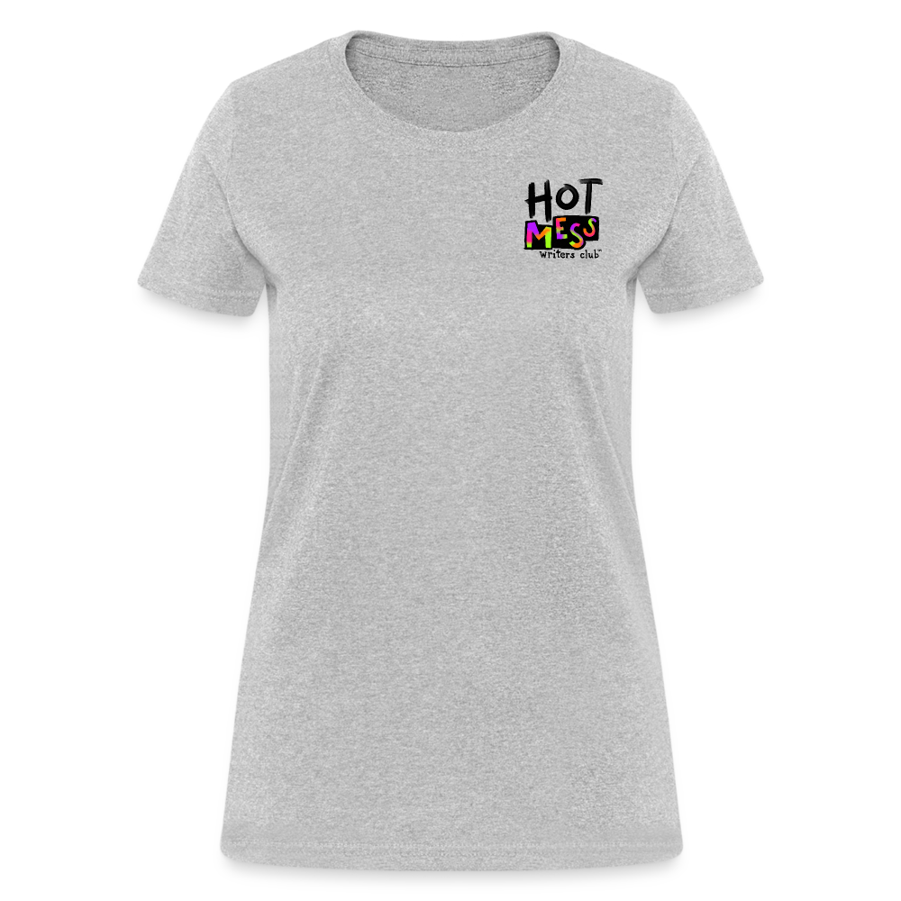 Hot Mess Writing Group Small Logo - heather gray