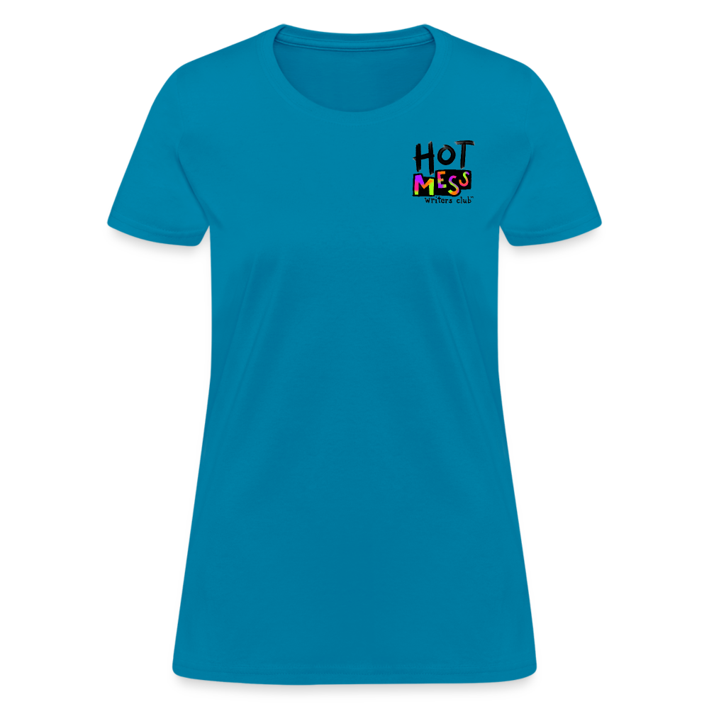 Hot Mess Writing Group Small Logo - turquoise