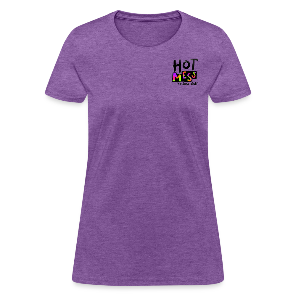 Hot Mess Writing Group Small Logo - purple heather