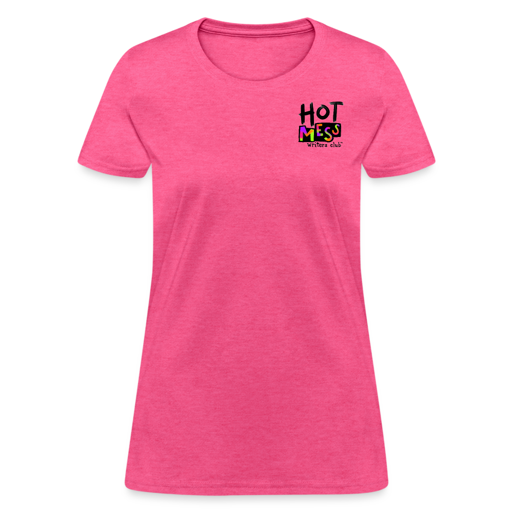 Hot Mess Writing Group Small Logo - heather pink